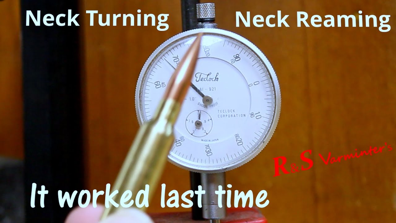 Peterson 284 Brass prep and inside neck reaming for long range