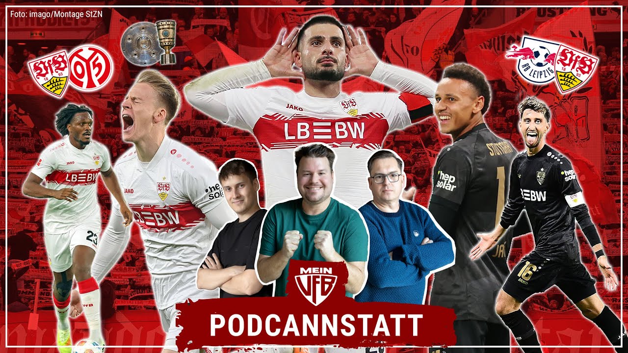 Mainz bleibt Mainz, wie es tritt und kracht ⚔️ #PodCannstatt 371 zum VfB nach Mainz, vor Leipzig ⚪️🔴