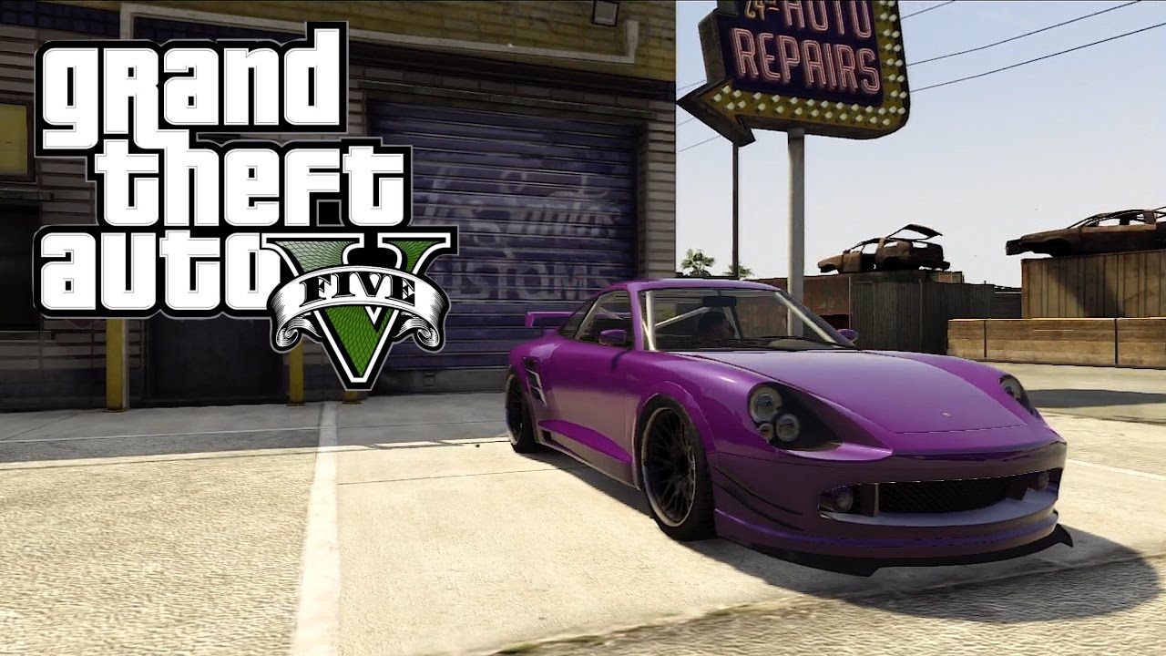 GTA 5 - Comet Stunt test ! AMAZING jump 100% FUN