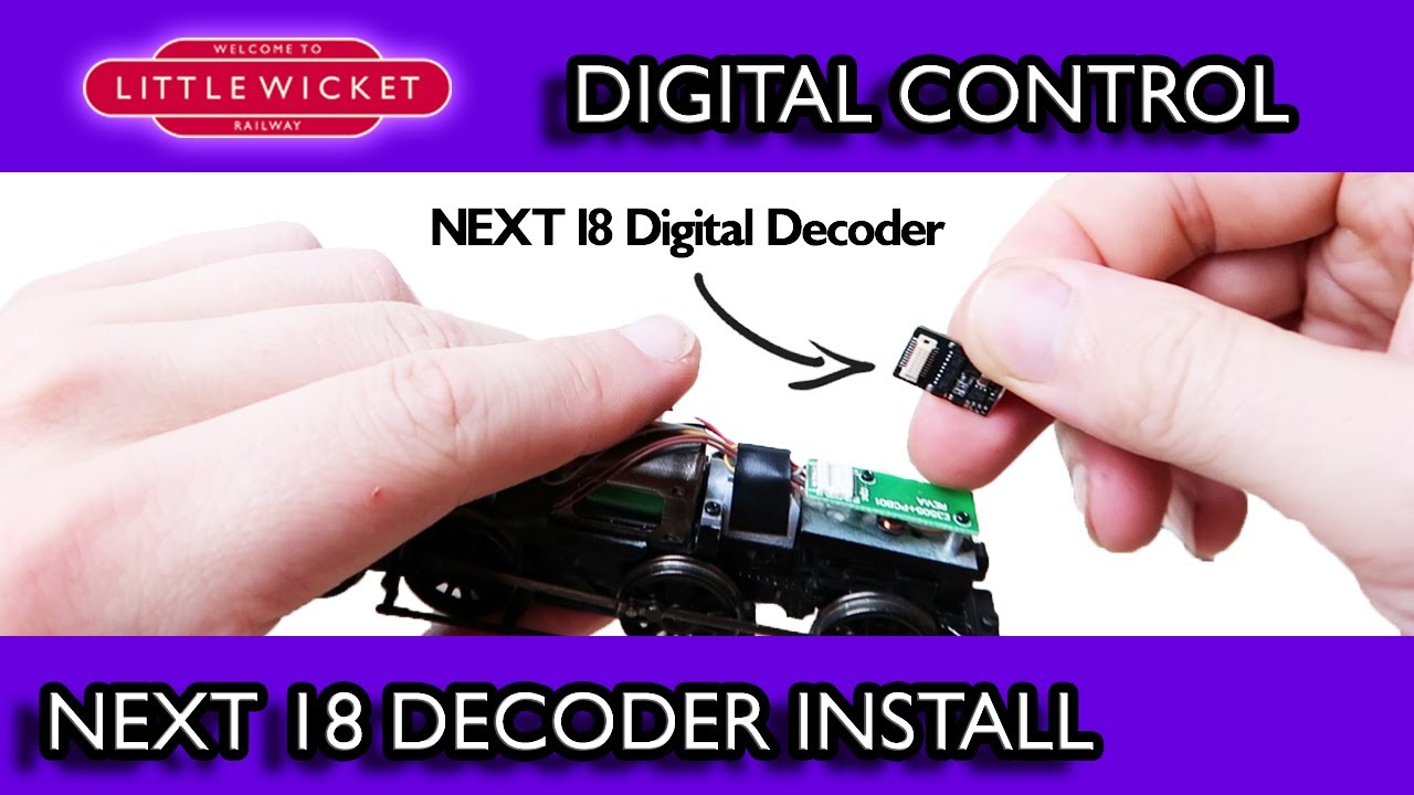 Bachmann Next18 DCC Digital Decoder (36-567) Installation into Bachmann Webb Coal Tank (35-051)