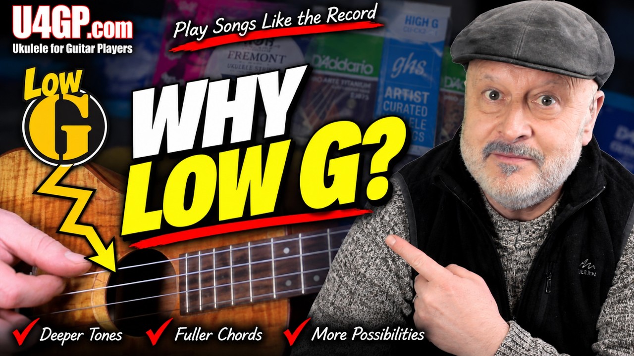 Why you should play a LOW G UKULELE instead of a standard High-G!!