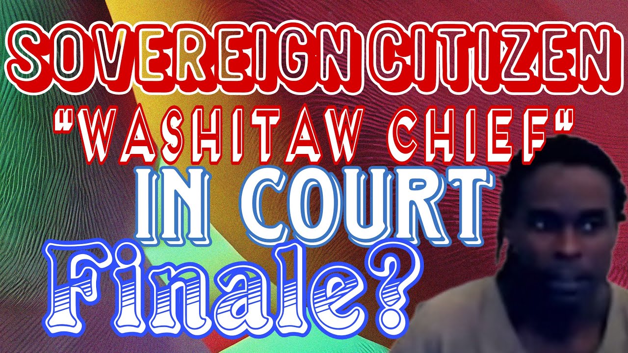 Sovereign Citizen Washitaw Chief found Incompetent and Wants to Appeal in Court