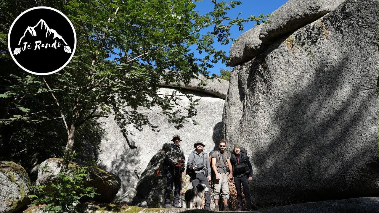 RANDO et BIVOUAC dans la forêt de Mercoire avec @MitchDOBSON et @salvatorem.1945