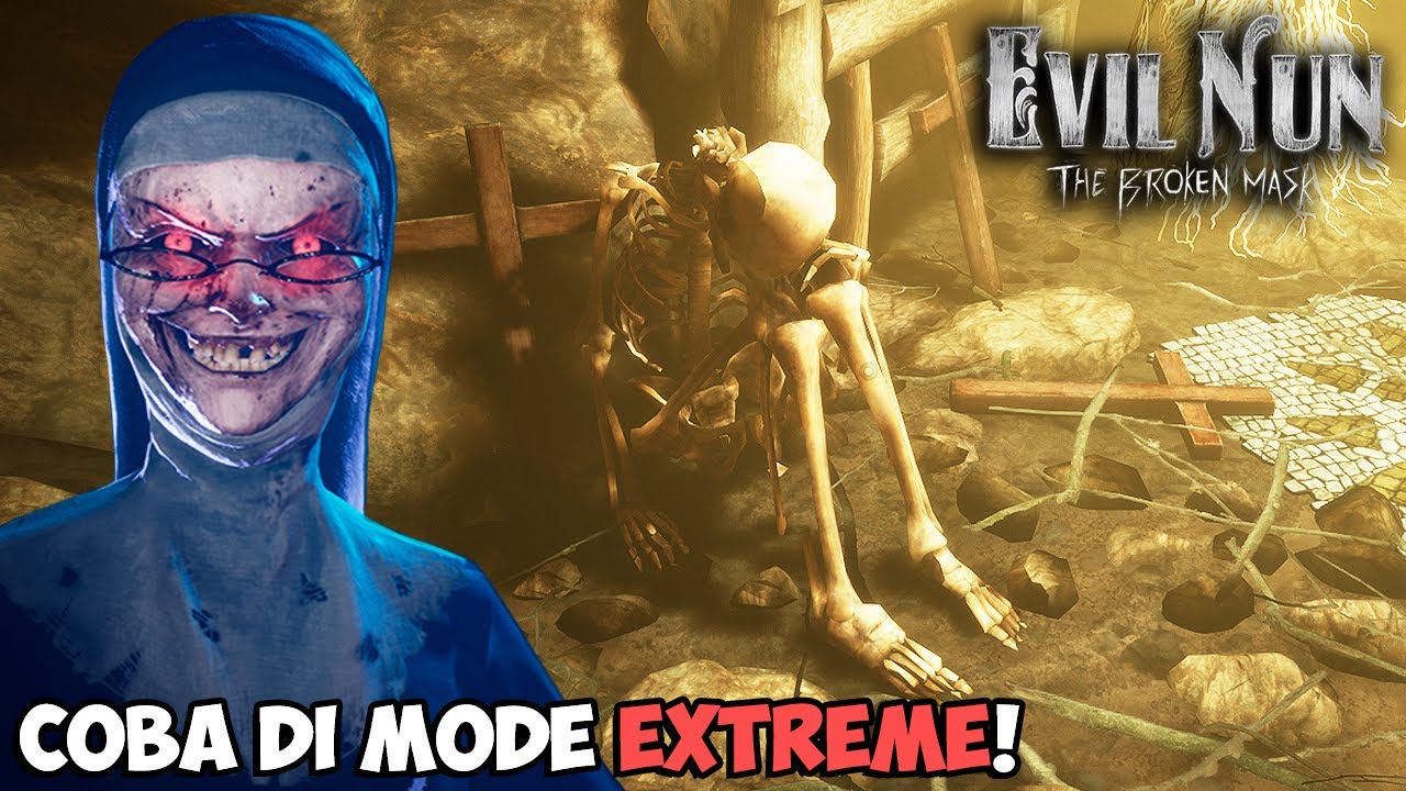 ADA LABIRIN MENGERIKAN DI BAWAH TANAH SEKOLAH SUSTER IBLIS! Evil Nun: The Broken Mask