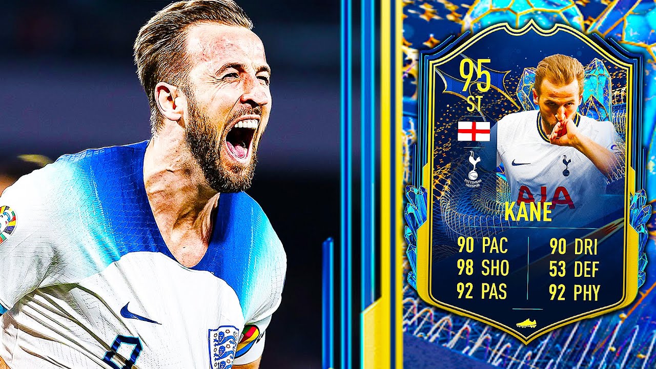 95 TOTS Kane Player Review 🔥 Fifa 23 Ultimate Team
