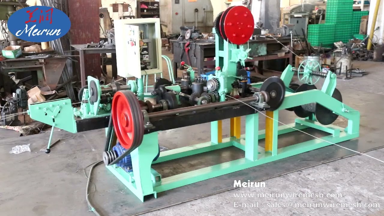 How To Make Barbed Wires | Hebei Meirun barbed wire machine