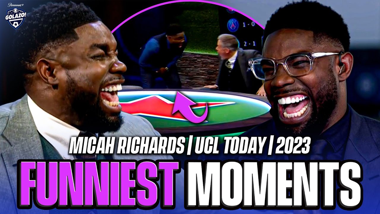 The funniest Micah Richards moments of 2023 🤣 | UCL Today | CBS Sports Golazo