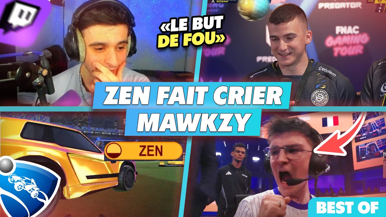 ZEN FAIT CRIER MAWKZY AVEC CE GOAL - Best of RL FR #600 Réactions