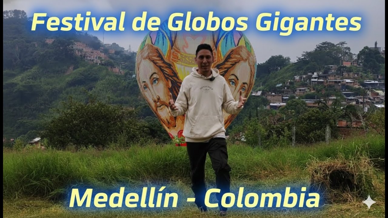 🎈 ¡EL CIELO SE LLENA DE ARTE! | Festival de Globos Gigantes en Medellín-CO