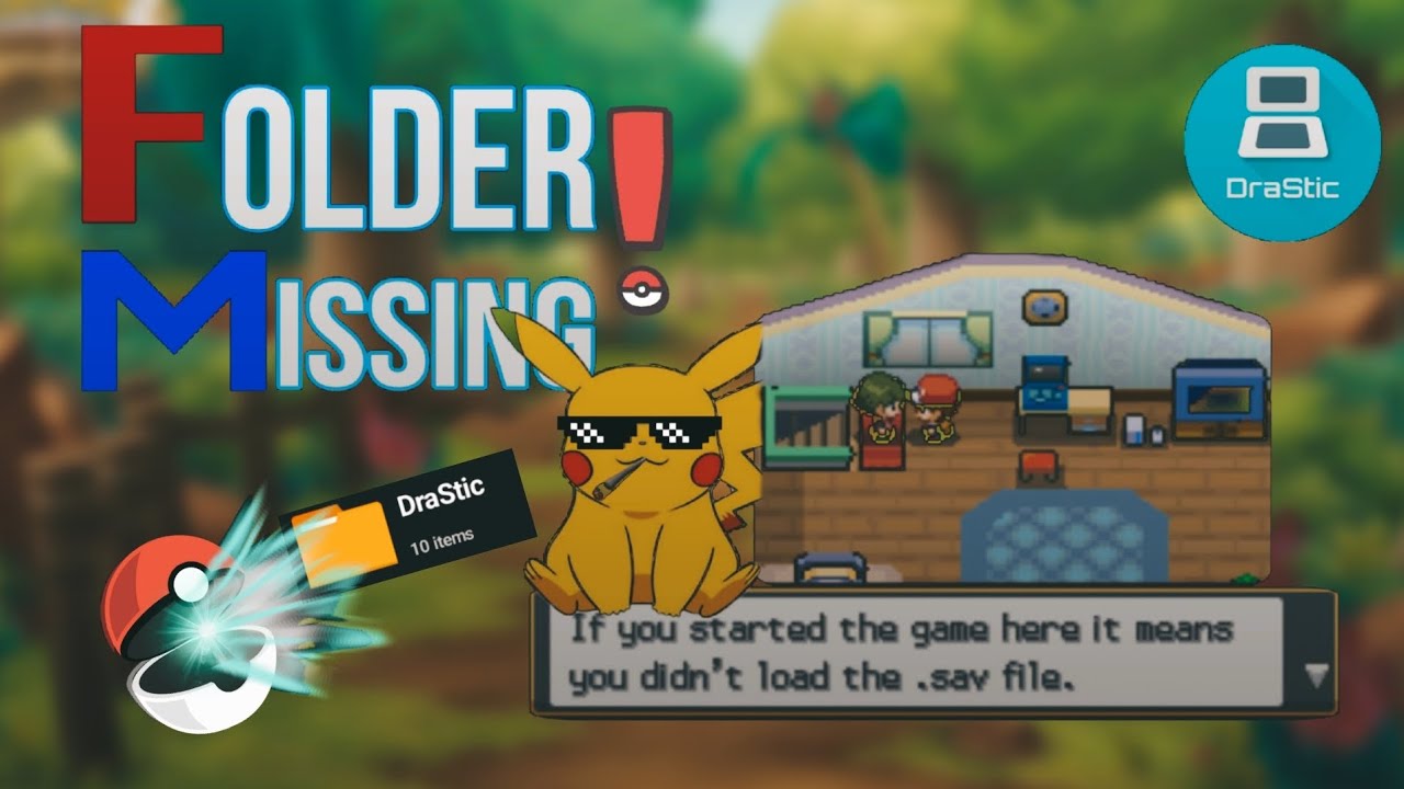 Run Pok&eacute;mon Silver Yellow on Drastic Emulator: File Not Found Problem Solved!(2025)