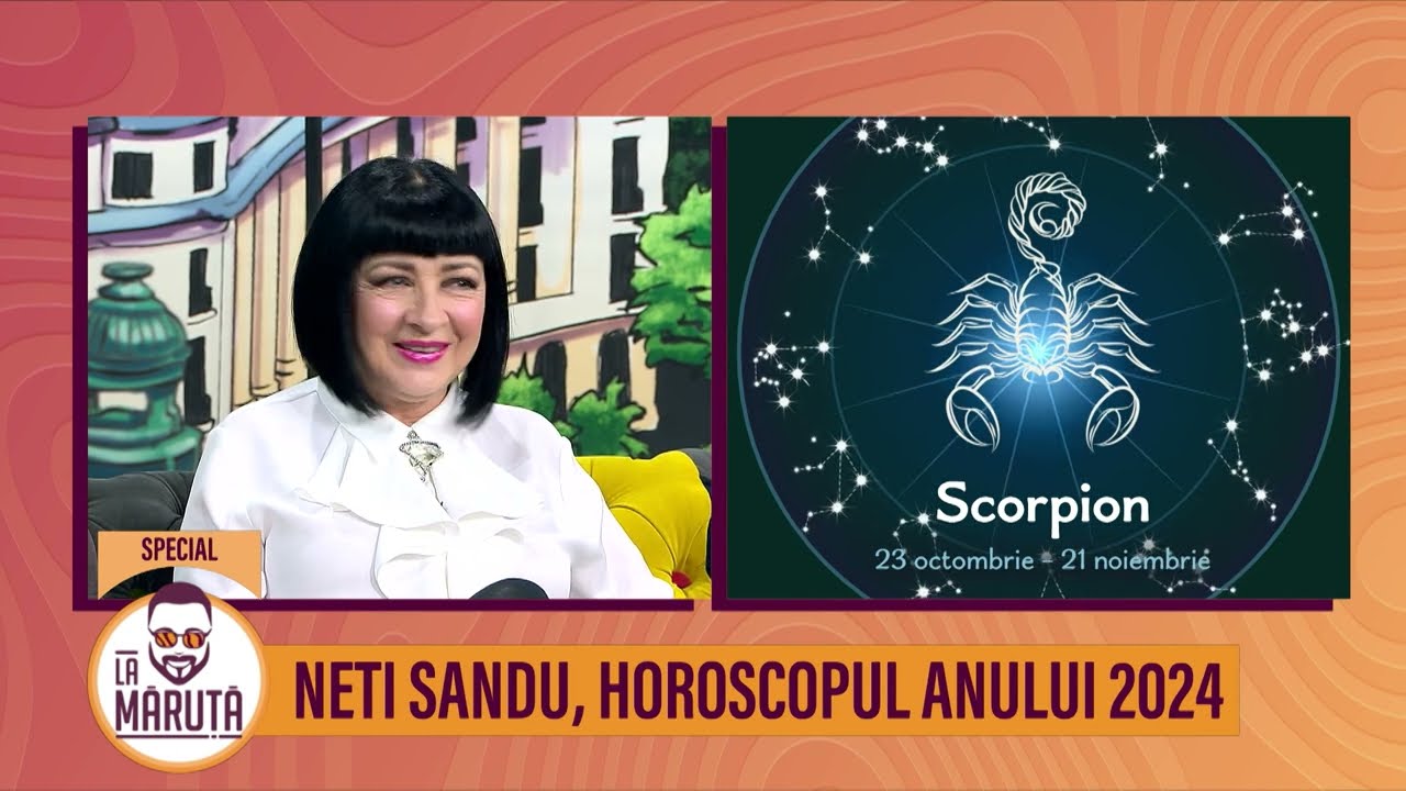 Neti Sandu, horoscopul anului 2024