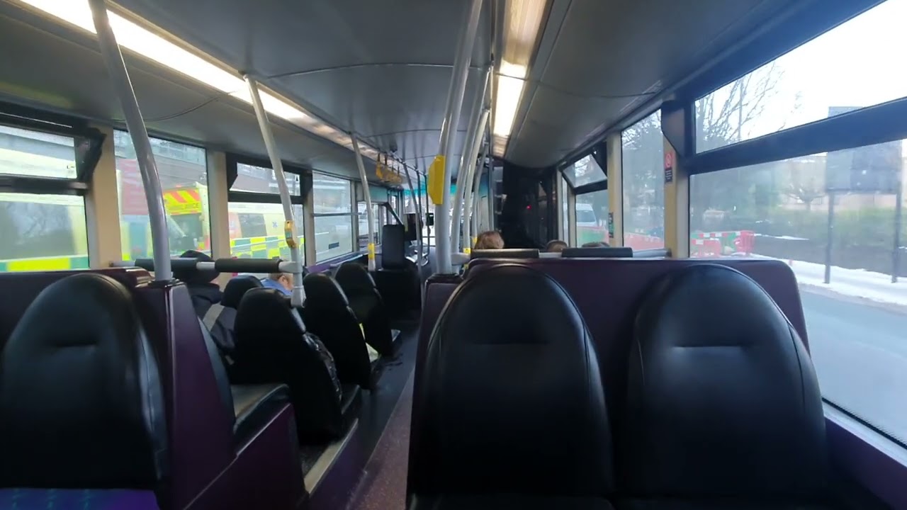 *Beast* First Sheffield Volvo B9TL Gemini 37481 (YN08 NLY) Route 52a
