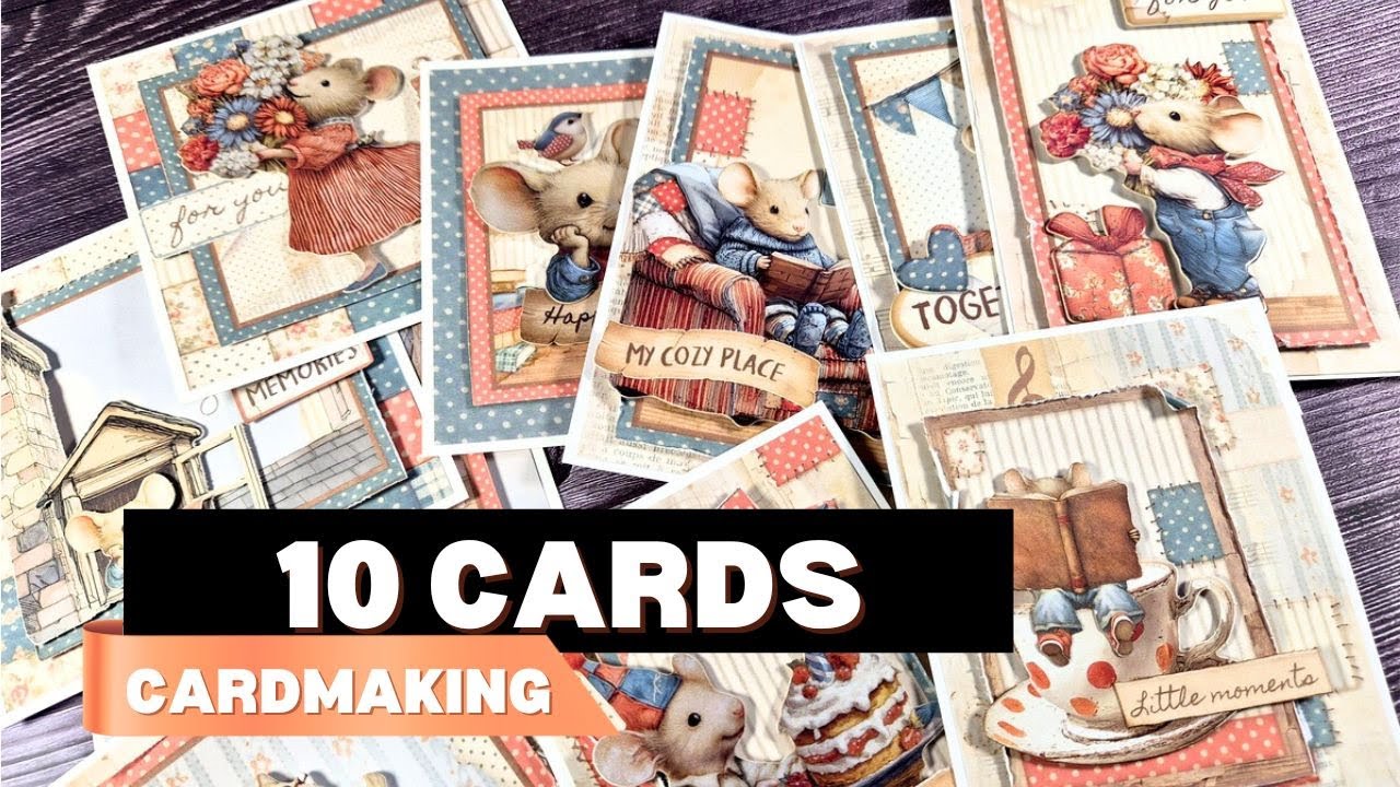 10 cards | so cute and adorable!