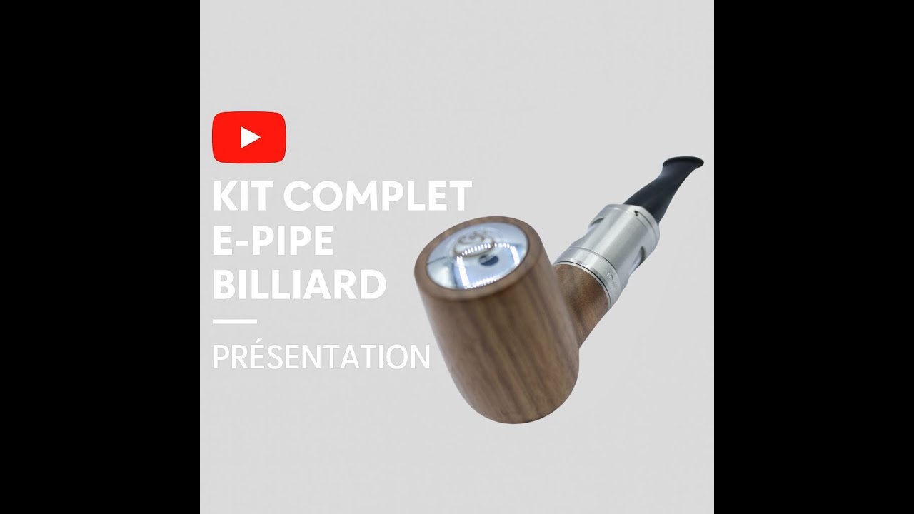 Kit Complet E-pipe Billiard &ndash; Cr&eacute;avap | Pr&eacute;sentation, montage & conseils d&rsquo;utilisation
