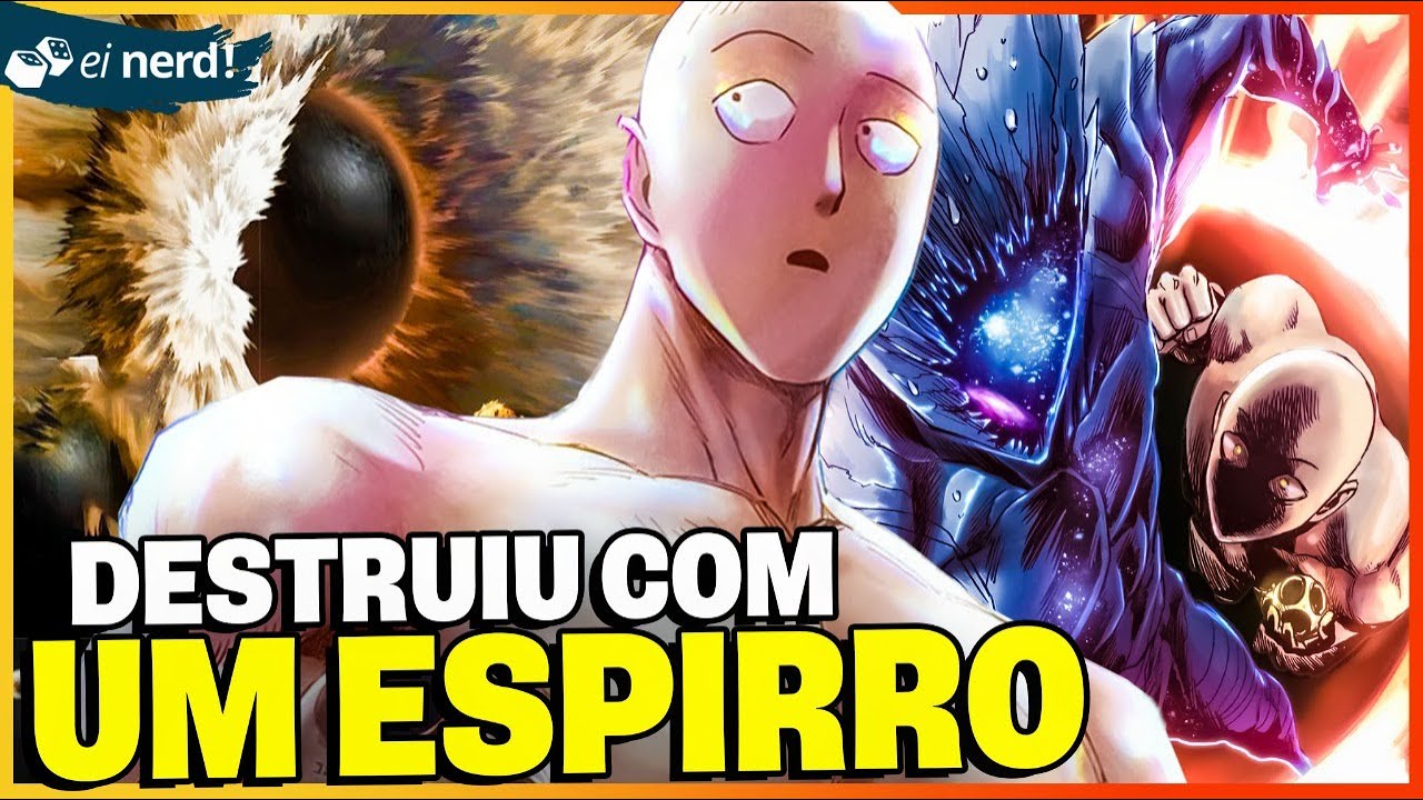 ACABOU! SAITAMA ESCULACHOU! VOLTOU NO TEMPO, VOOU E SALVOU GERAL