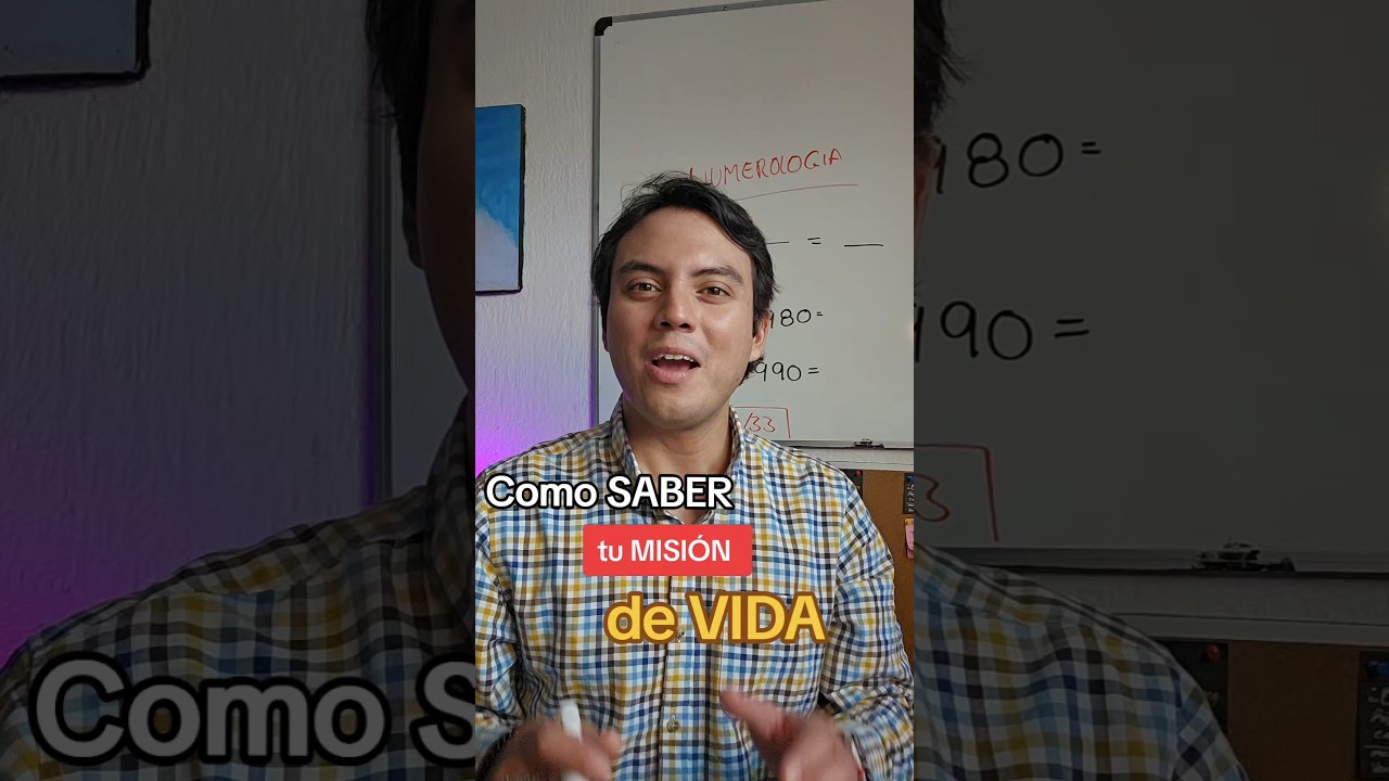 Como SABER tu MISION de VIDA
