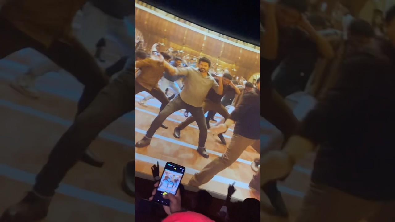 Goat first day first show 🥳 #thalapathy #thalapathyvijay #kishu #minivlog #shorts #shortstamil