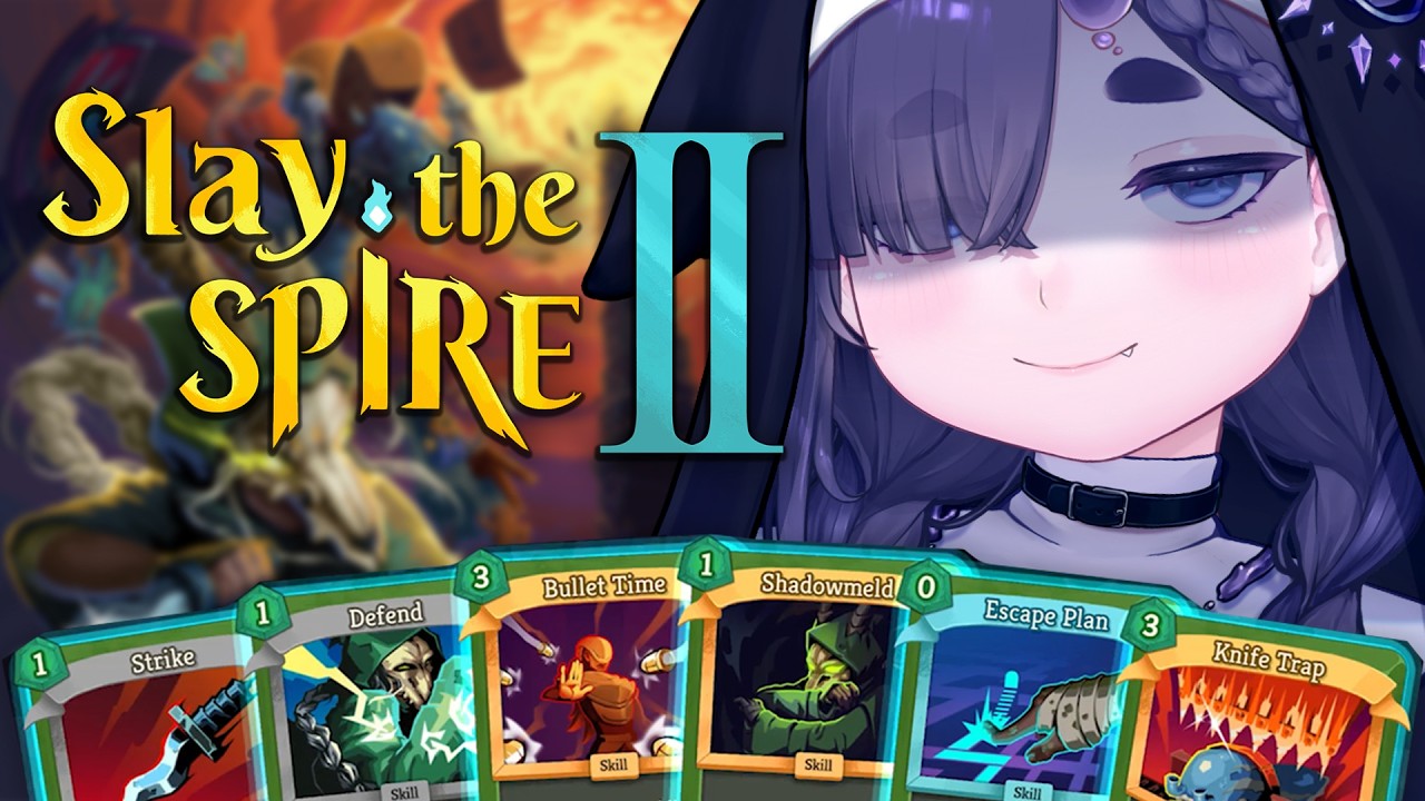 【 スレスパ2 】10000000時間遊べるっ...！💀 新作 デッキ構築型ローグライク！！①【 Slay the Spire 2 / ちむぎ / Vtuber 】