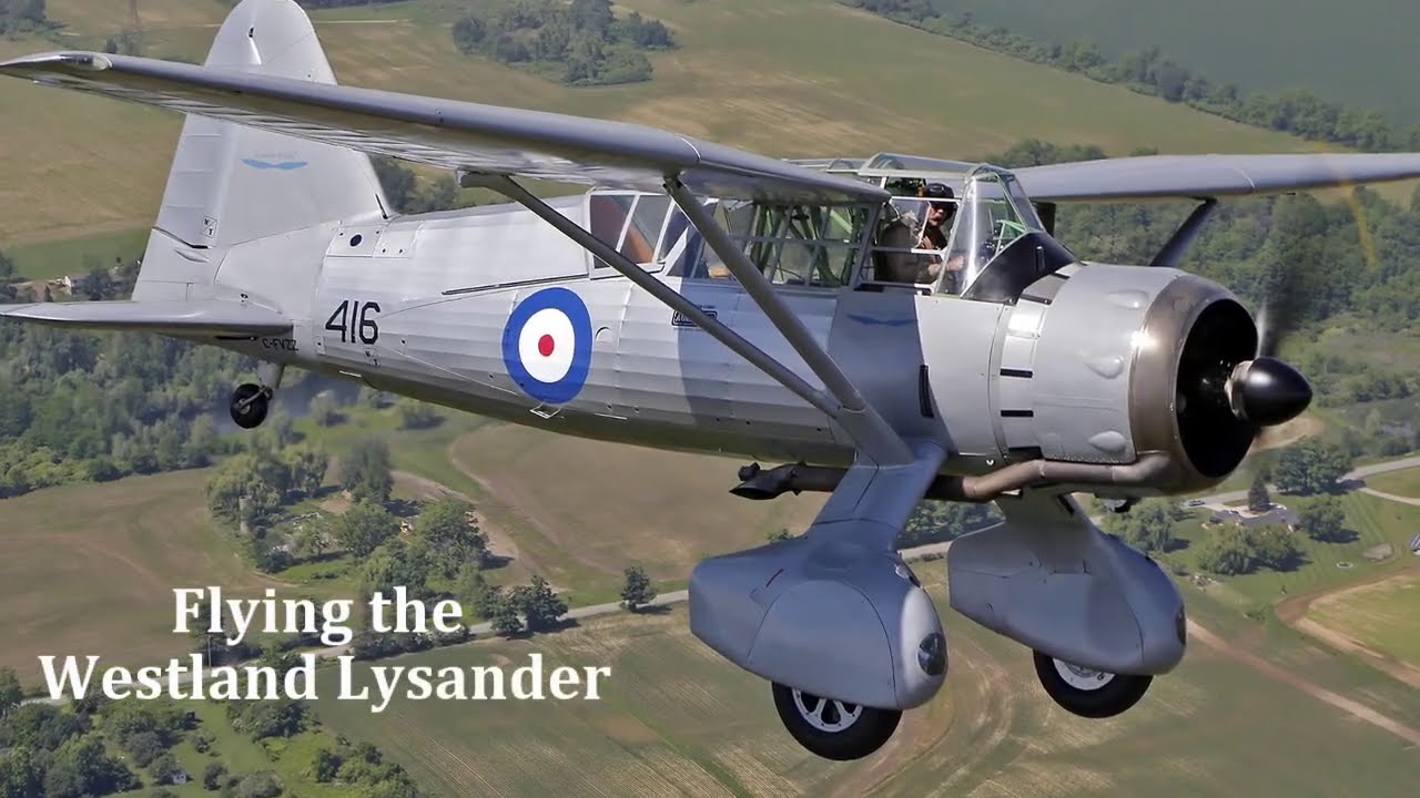 Полет на Westland Lysander