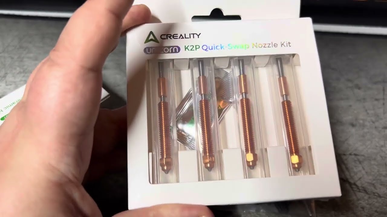 Creality K2 Plus Ceramic Heating Block Kit & Nozzle Kit
