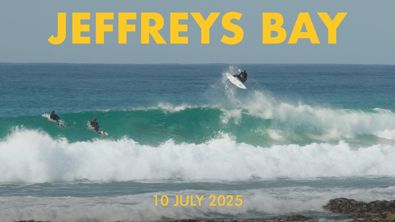 The Last Jbay Open Warm Up Session | Jeffreys Bay 10 July 2025 (RAW)