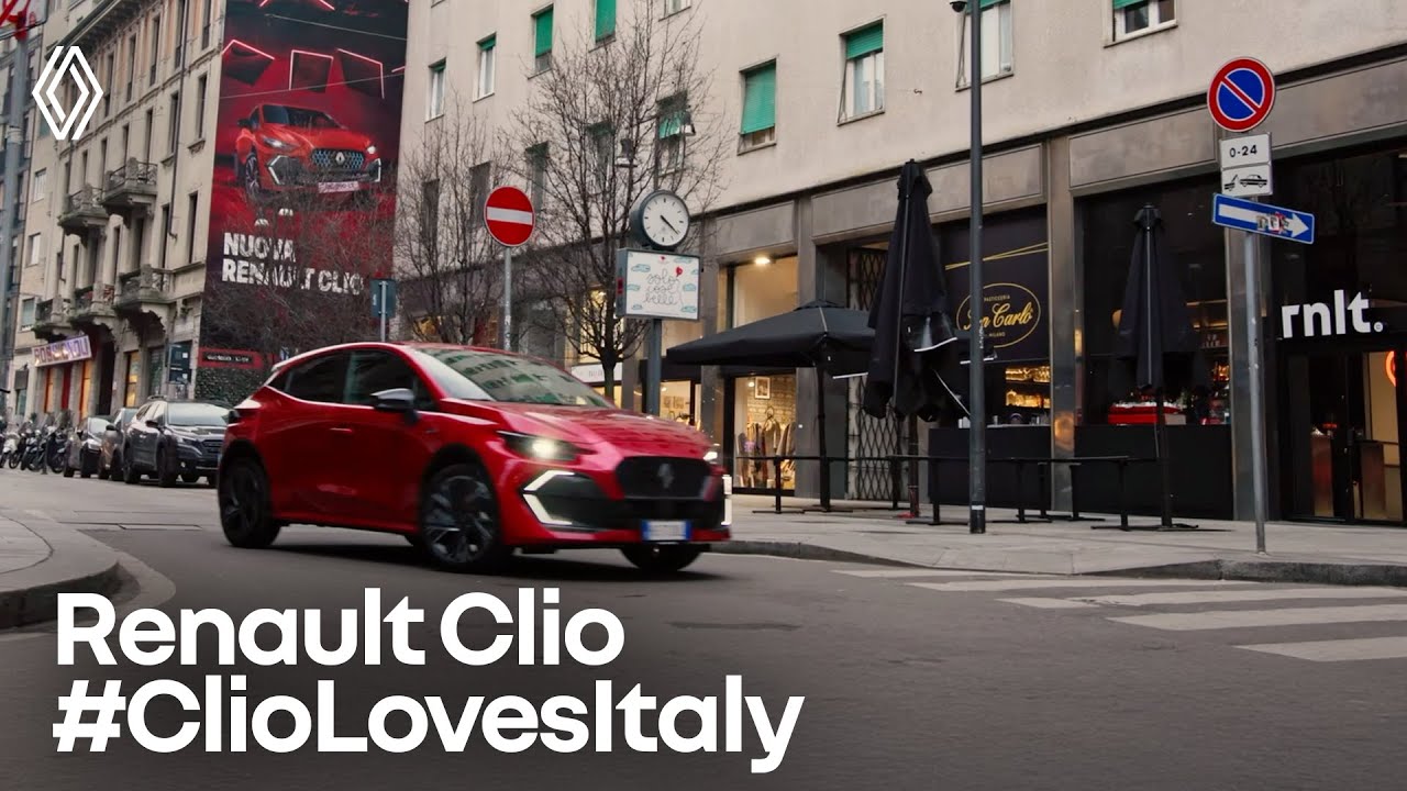Renault Clio full hybrid E-Tech 160 ch sans recharge | #ClioLovesItaly ​