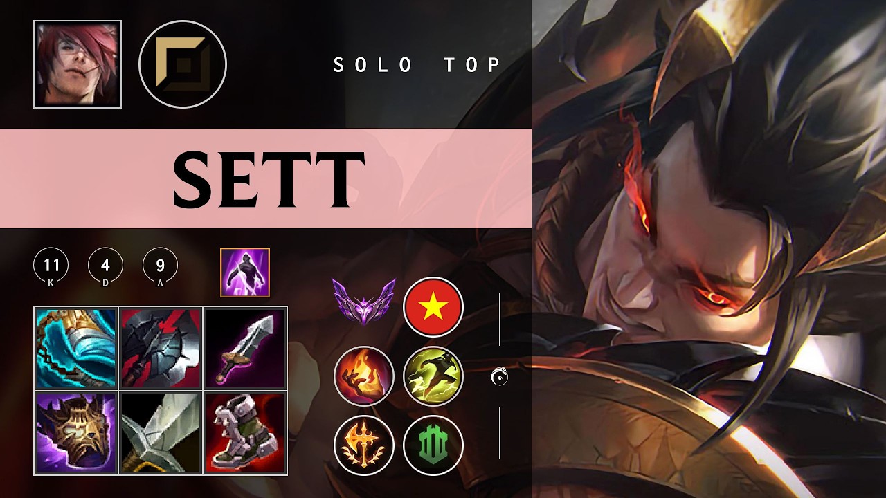 Sett Top vs Yasuo - VN Master Patch 26.04