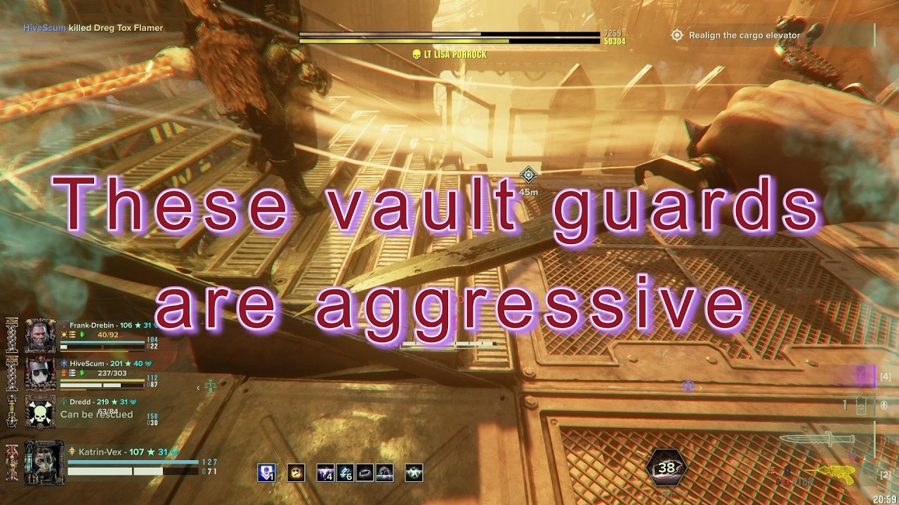 Darktide, Havoc 32, Hive scum in her element, vault robbery