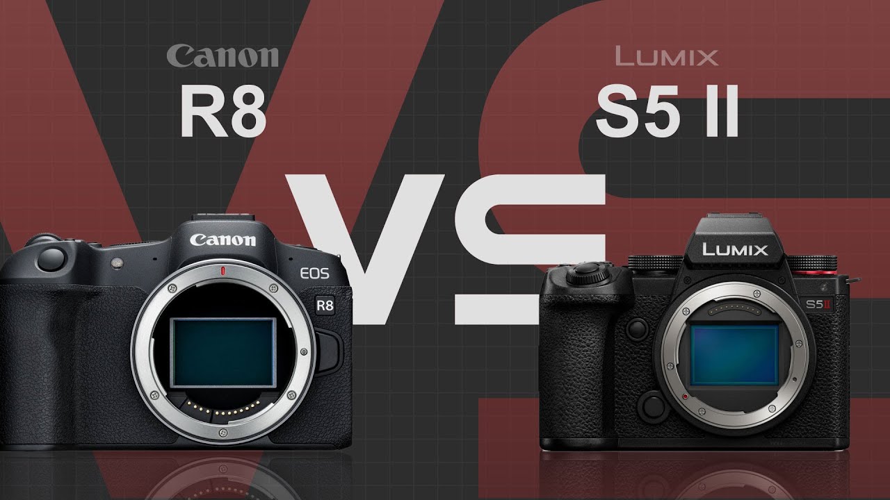 Caono EOS R8 vs Panasonic Lumix S5 II