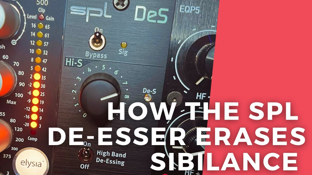 How SPL Makes the Best De-Esser for Voice Over