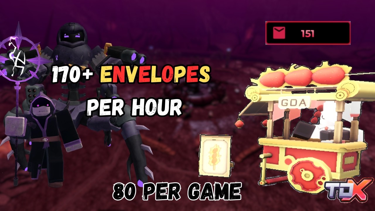How to get envelopes fast in TDX