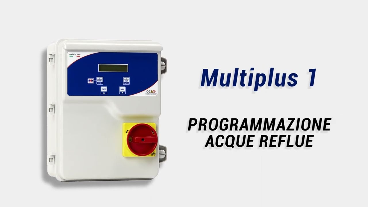 Salupo S.r.l. - Multiplus1 Applicazione acque reflue