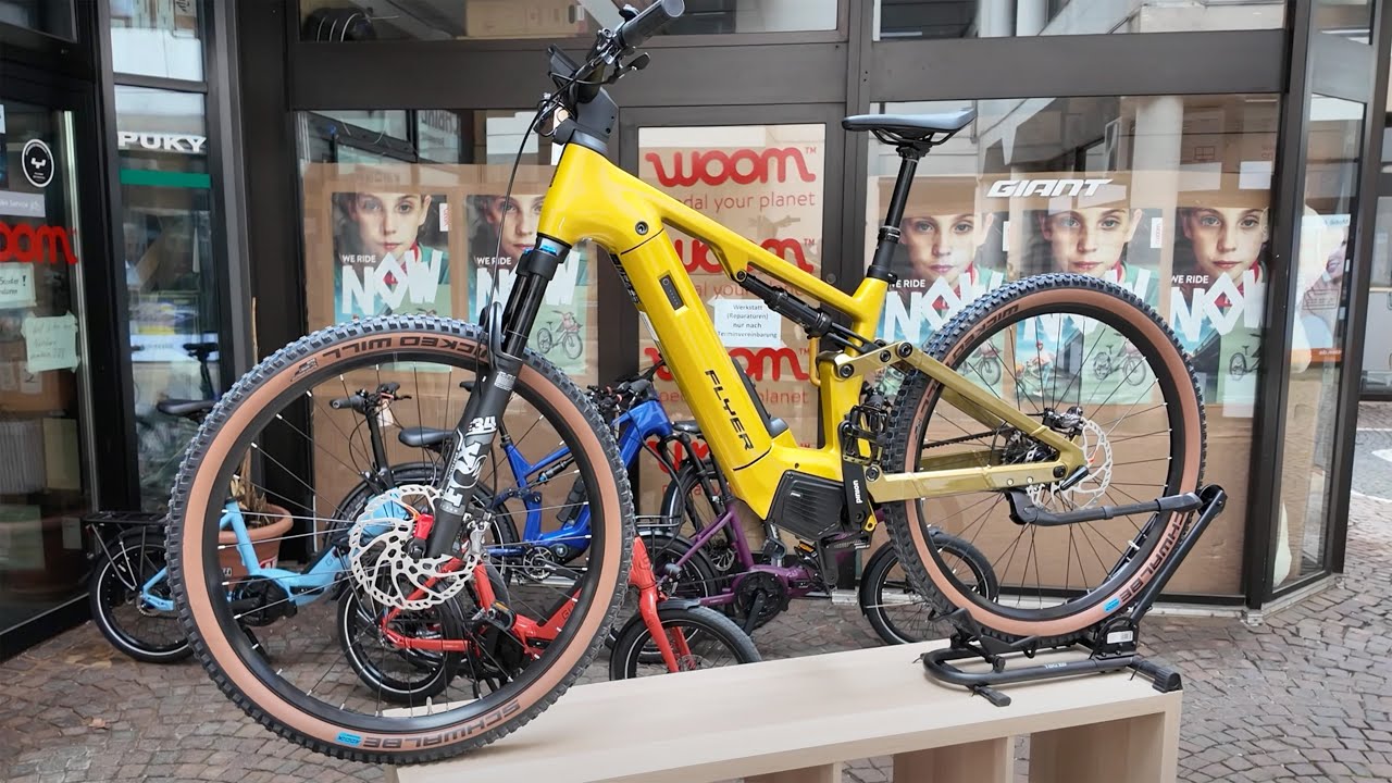 PINION MGU E-Bike Motor 💙 2024 Flyer Goroc TR:X 8.63 FS Curcuma M Test und Kaufberatung