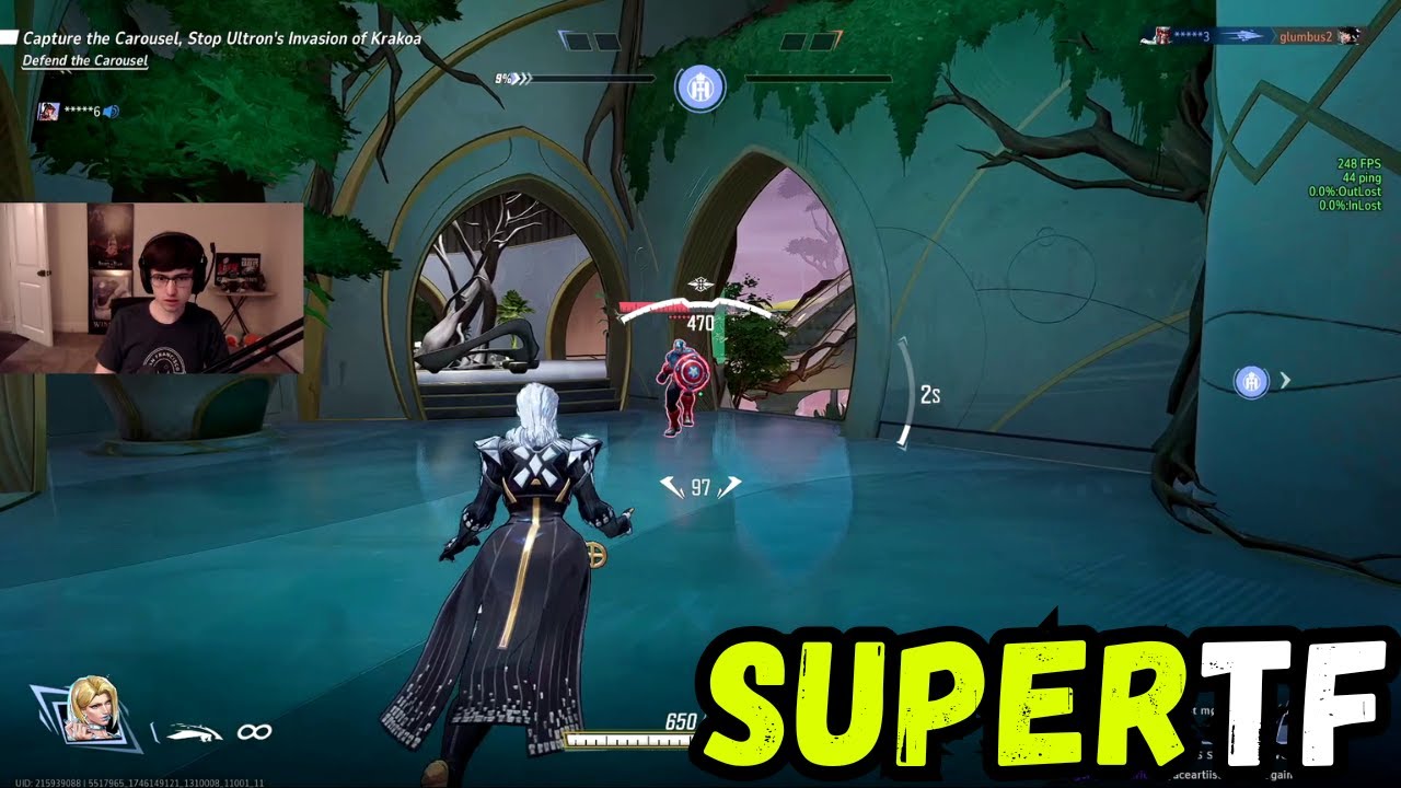 20-0! SUPERTF TOP 500 EMMA FROST GAMPELAY - MARVEL RIVALS SEASON 2