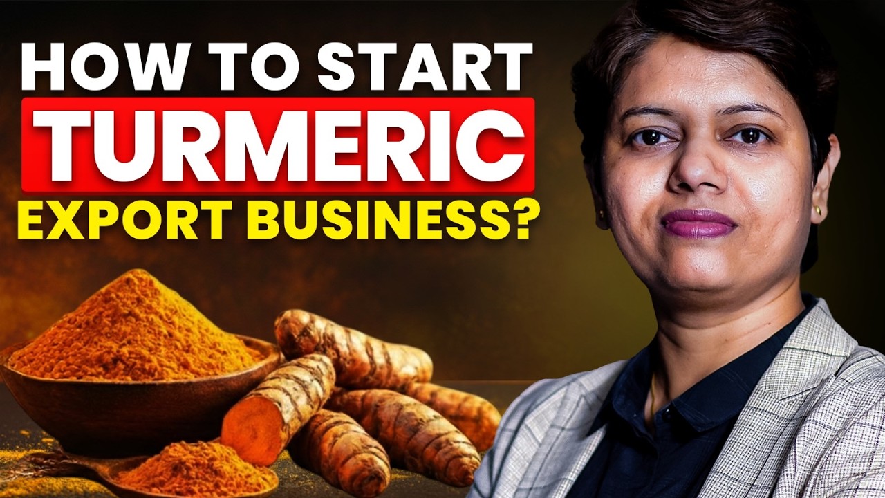 How to Start Turmeric Export Business? I EXPORT I KDSUSHMA