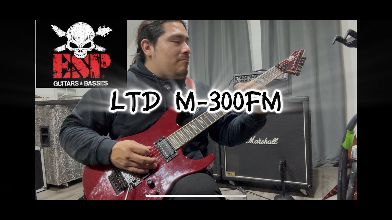 Lets check out my new ESP Ltd ME-300 FM @espguitarsusa