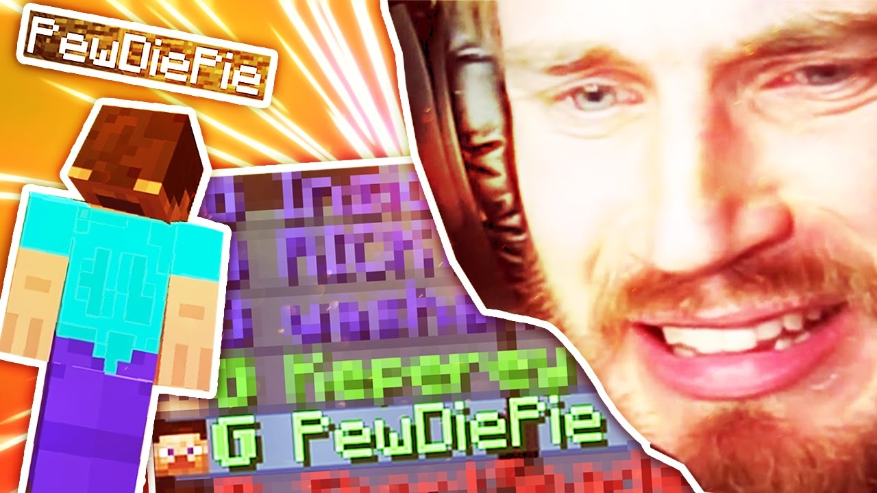 I played BEDWARS with PEWDIEPIE! 🤑