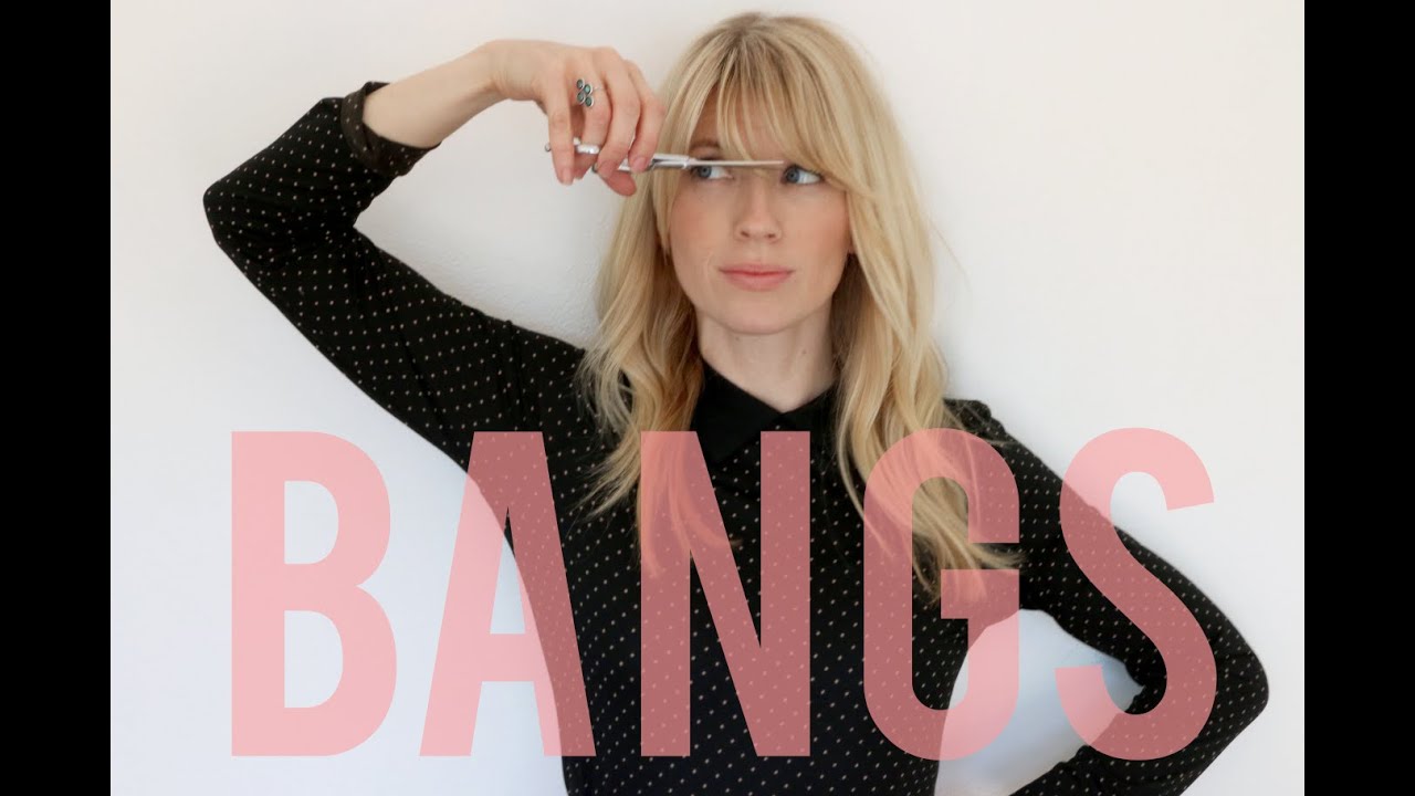 How to Cut Your Bangs (Side Bangs)