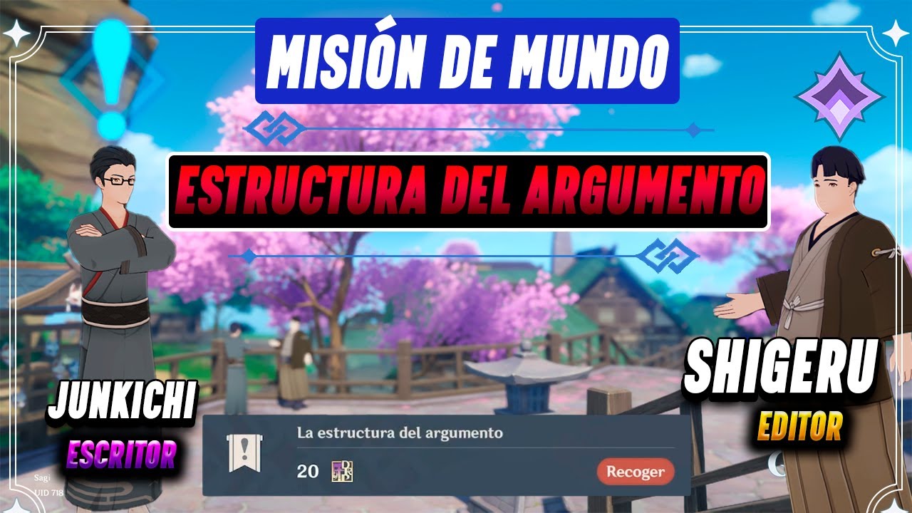 La estructura del argumento. Misión de Mundo. ¿Cómo desbloquearla? Genshin Impact