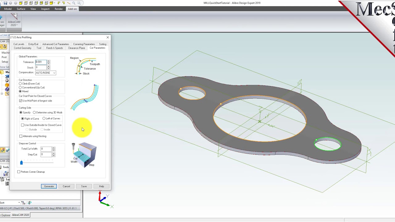 AlibreCAM 2020 MILL Quick Start Guide