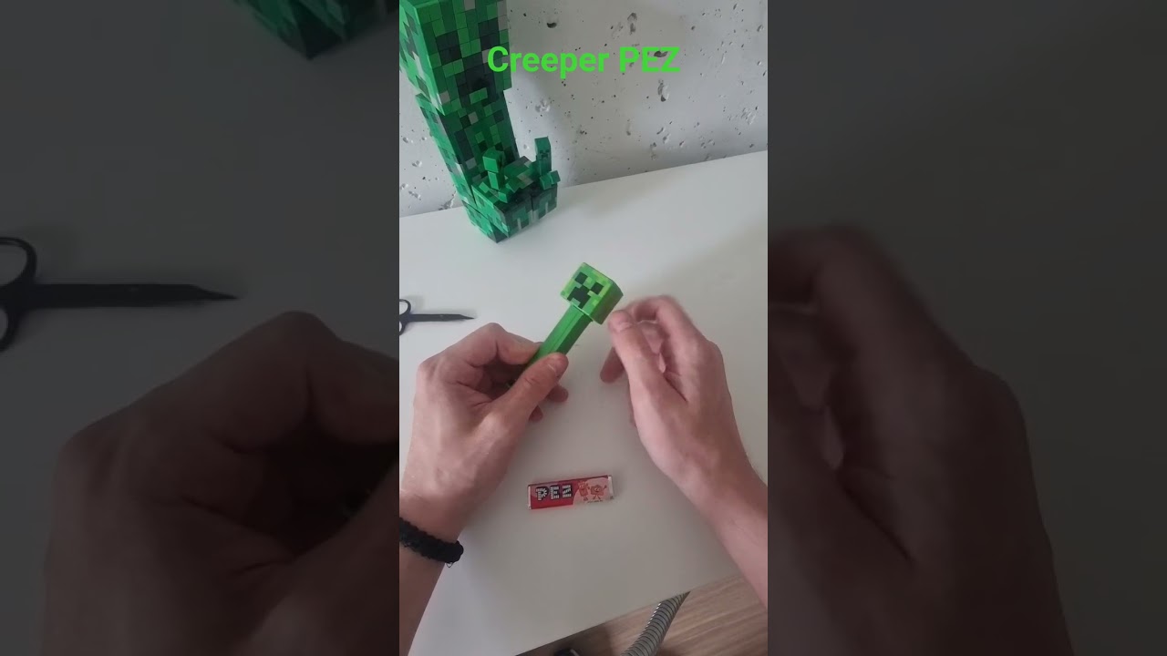 Creeper PEZ #2025 #Pez #minecraft #Creeper