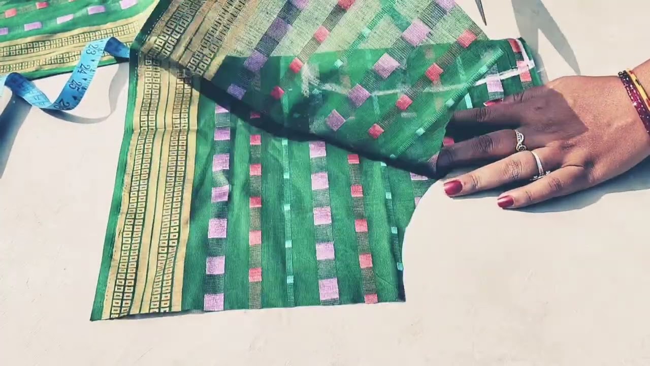 Simple blouse ki cutting bahut hi aasan tarike se ✂️#