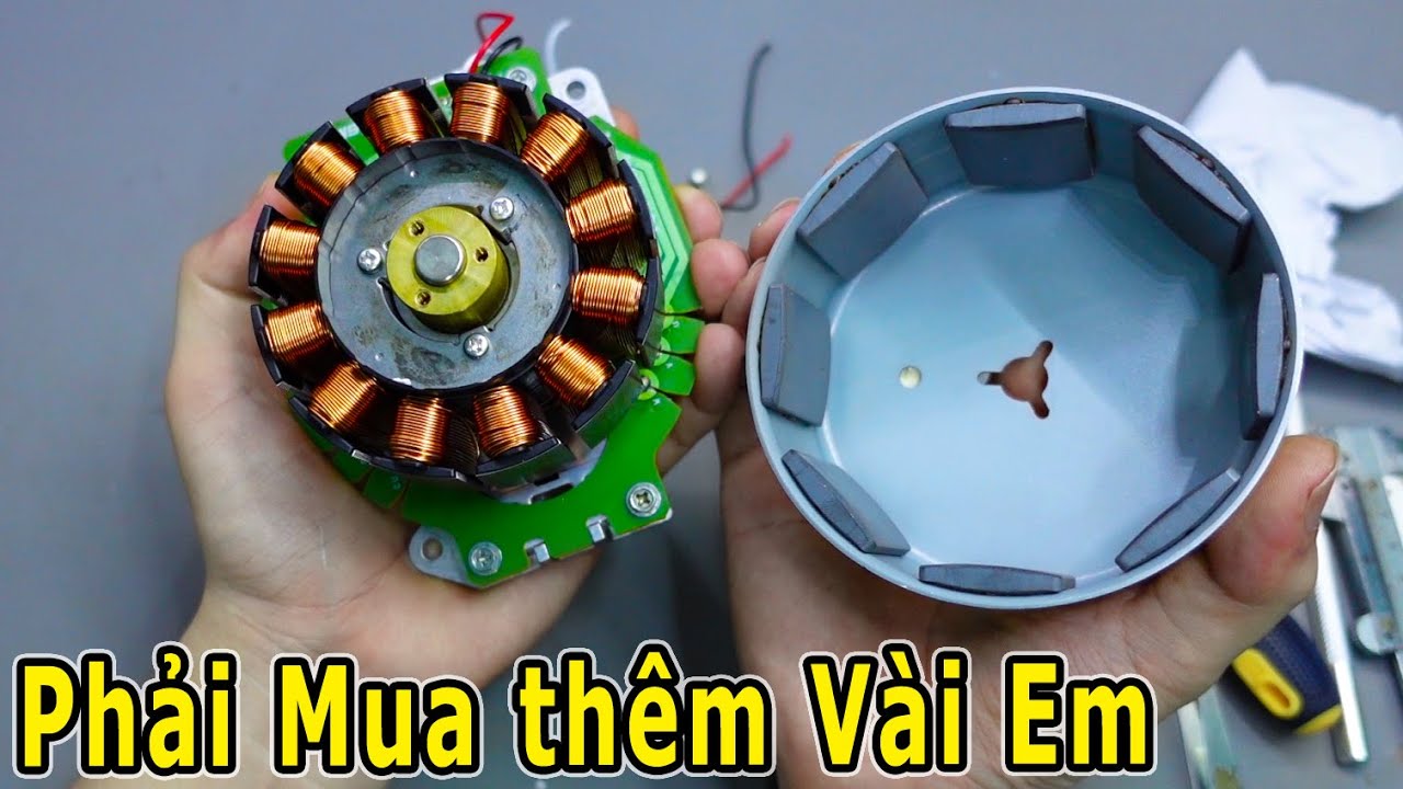 Bất ngờ với Motor 3 pha dùng phát điện gió nước các kiểu giá siêu rẻ