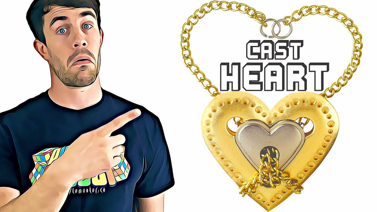 Cast Heart from Hanayama - Solution