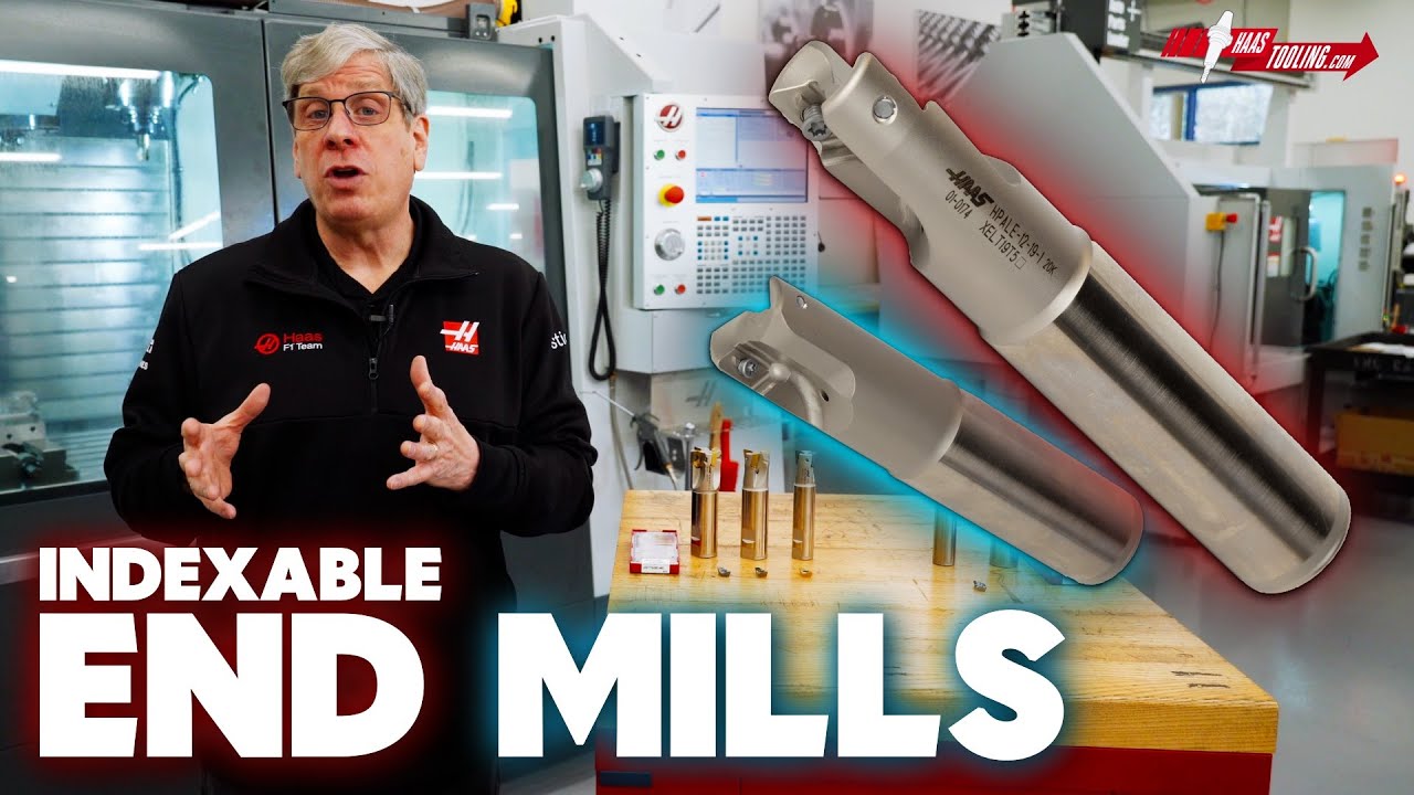 Indexable End Mills from HaasTooling.com - Haas Automation, Inc.