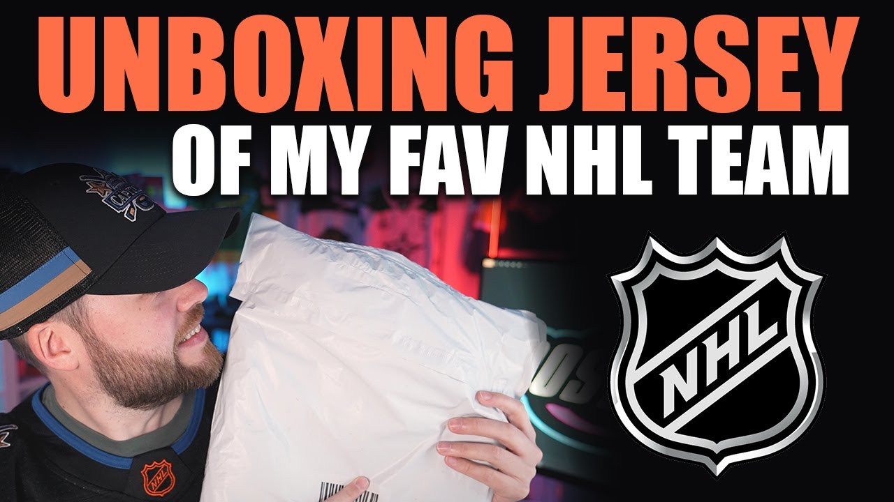 Unboxing NHL Jersey of My Favorite Team!