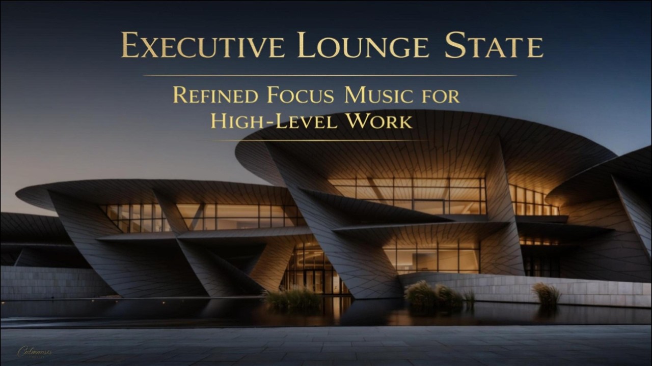 Focus Music for Deep Work | Executive Lounge State (Smooth Jazz, No Lyrics)