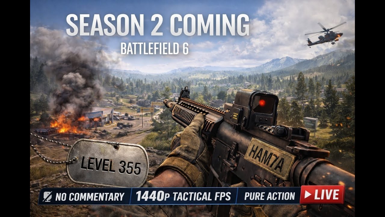 LIVE | Battlefield 6 Multiplayer | LEVEL 350+ PLAYER!