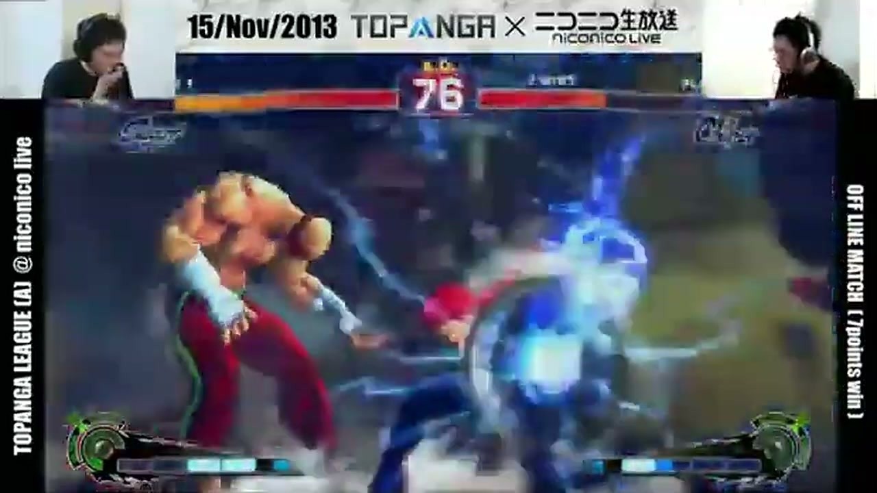 Bonchan (Sagat) vs Uryo (C.Viper) - SSF4 AE2012