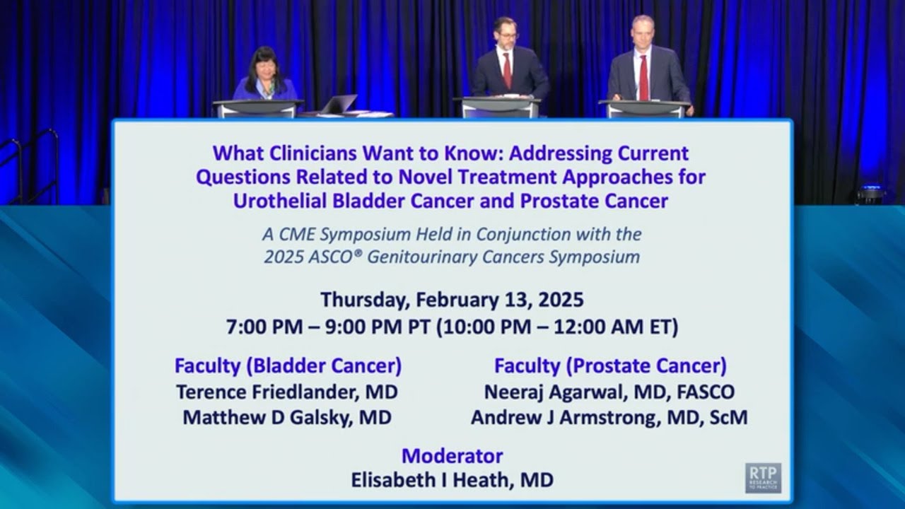 Novel Treatment Approaches for Urothelial Bladder Cancer and Prostate Cancer